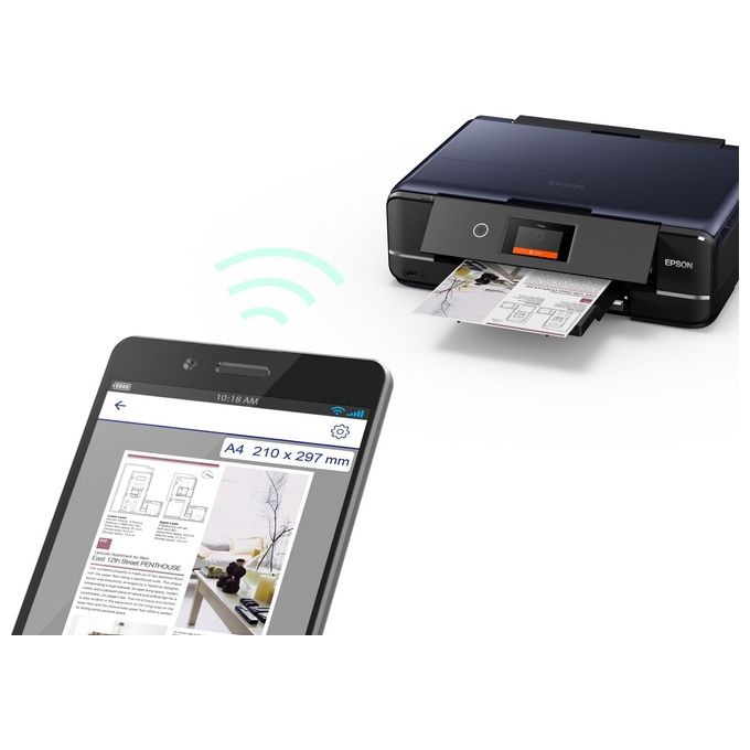 Epson C11CH45402 Expression Photo XP-970 Stampante Multifunzione Inkjet A3 5760x1440 DPI 6 colori Wi-Fi Fronte Retro colore Nero