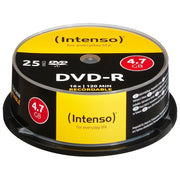 Intenso Dvd-R 4.7Gb 16x Spindle 25 Pezzi