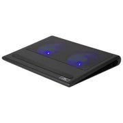 Rivacase 5557 BLACK Base di Raffreddamento per Laptop 2 Ventole 1100 rpm 17.3'' colore Nero