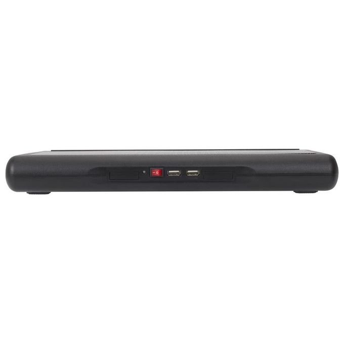 Rivacase 5557 BLACK Base di Raffreddamento per Laptop 2 Ventole 1100 rpm 17.3'' colore Nero