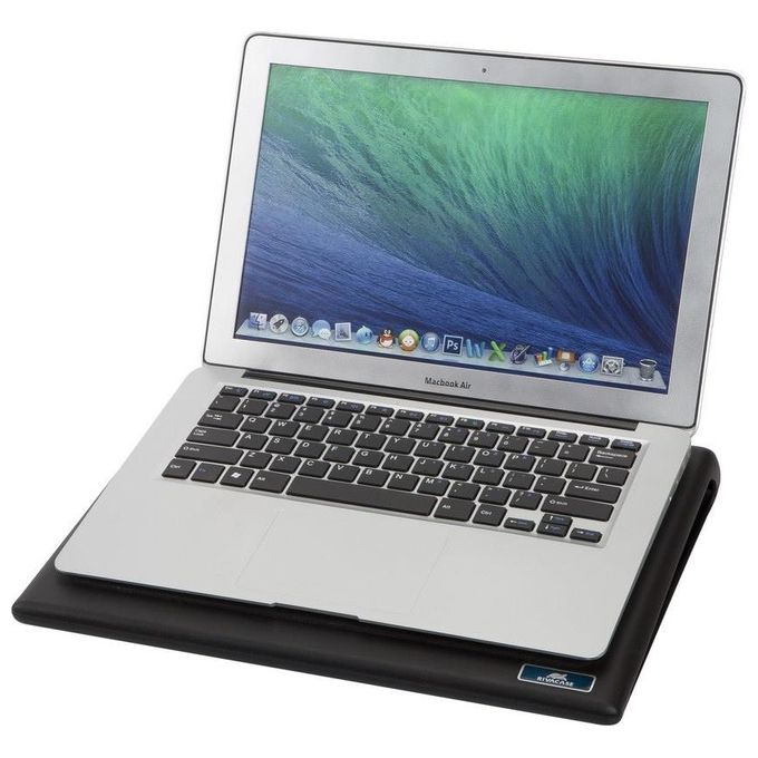 Rivacase 5557 BLACK Base di Raffreddamento per Laptop 2 Ventole 1100 rpm 17.3'' colore Nero