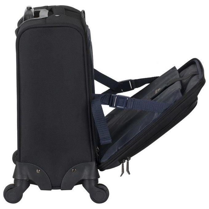 Rivacase Borsa Trolley Bag per Notebook 15,6'' Nero