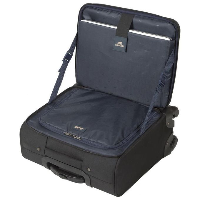 Rivacase Borsa Trolley Bag per Notebook 15,6'' Nero