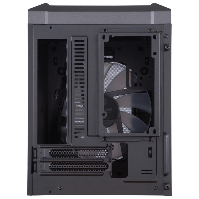 Cooler Master MCM-H100-KANN-S00 MasterCase H100 Mini Tower Mini-ITX 2 Slot Espansione 1 Ventola Frontale 200 mm RGB Grigio