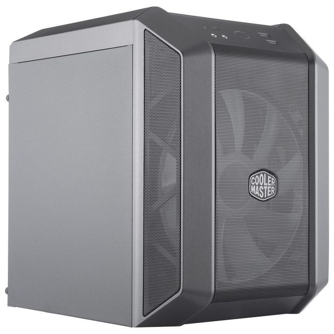 Cooler Master MCM-H100-KANN-S00 MasterCase H100 Mini Tower Mini-ITX 2 Slot Espansione 1 Ventola Frontale 200 mm RGB Grigio
