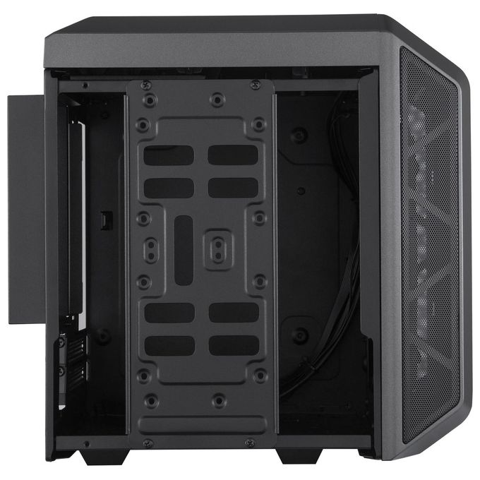 Cooler Master MCM-H100-KANN-S00 MasterCase H100 Mini Tower Mini-ITX 2 Slot Espansione 1 Ventola Frontale 200 mm RGB Grigio