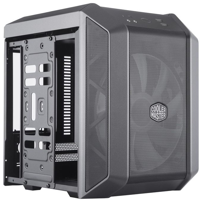 Cooler Master MCM-H100-KANN-S00 MasterCase H100 Mini Tower Mini-ITX 2 Slot Espansione 1 Ventola Frontale 200 mm RGB Grigio