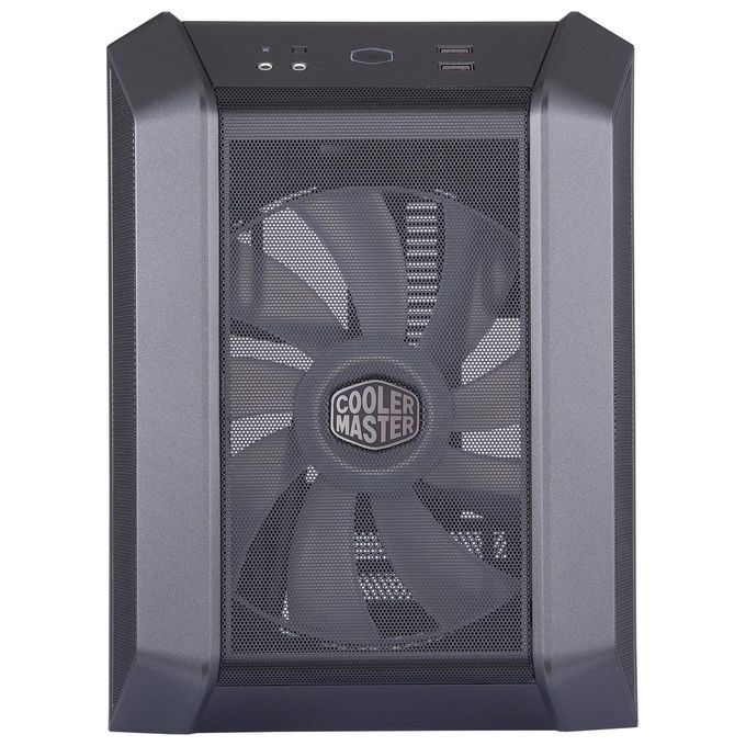 Cooler Master MCM-H100-KANN-S00 MasterCase H100 Mini Tower Mini-ITX 2 Slot Espansione 1 Ventola Frontale 200 mm RGB Grigio