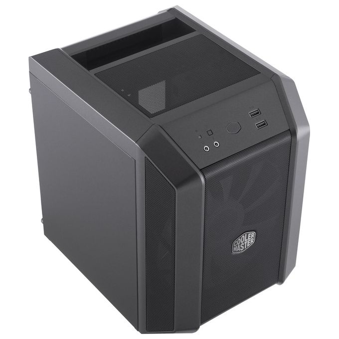 Cooler Master MCM-H100-KANN-S00 MasterCase H100 Mini Tower Mini-ITX 2 Slot Espansione 1 Ventola Frontale 200 mm RGB Grigio