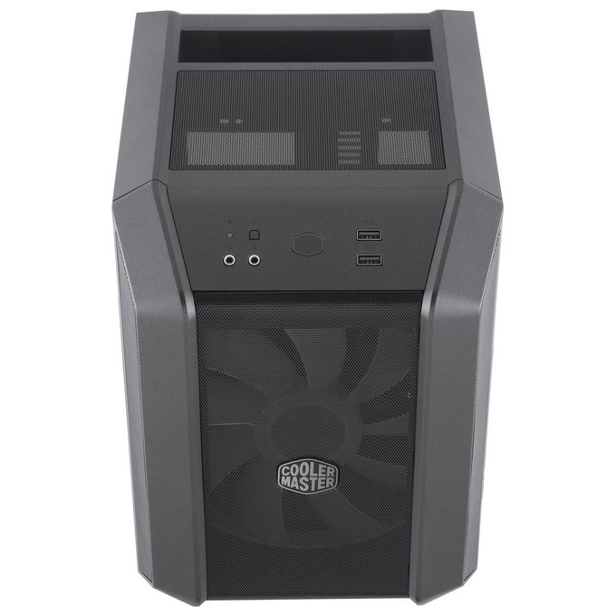 Cooler Master MCM-H100-KANN-S00 MasterCase H100 Mini Tower Mini-ITX 2 Slot Espansione 1 Ventola Frontale 200 mm RGB Grigio