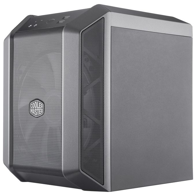 Cooler Master MCM-H100-KANN-S00 MasterCase H100 Mini Tower Mini-ITX 2 Slot Espansione 1 Ventola Frontale 200 mm RGB Grigio