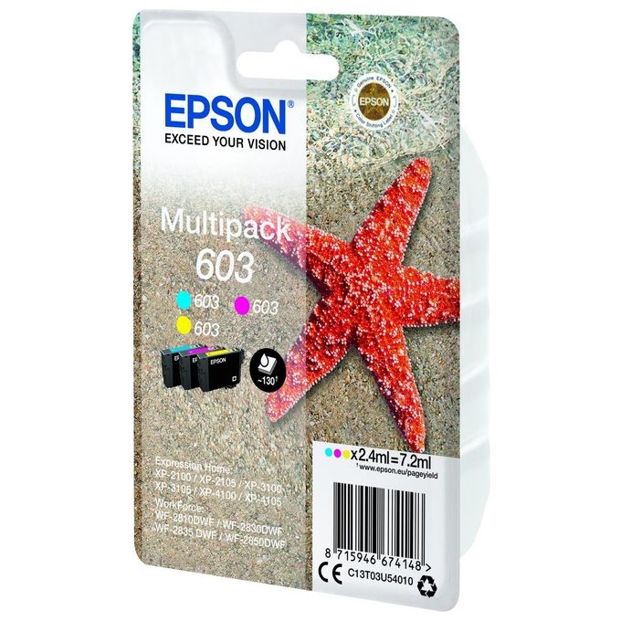 Epson Multipack 603 Stella Marina 3 Colori
