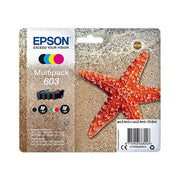 Epson C13T03U64020 Stella Marina Multipack Cartucce Inchiostro 4 Colori Nero Ciano Magenta Giallo Resa Standard
