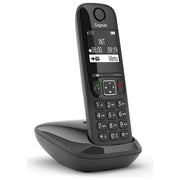 Gigaset AS690 Cordless DECT Display 2'' Vivavoce Rubrica Nero