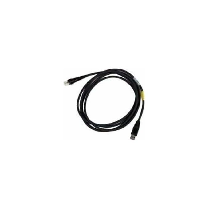 Honeywell CBL-500-300-S00 Cavo USB Dritto 3 m Tipo A RJ45 10-pin Plug and Play colore Nero