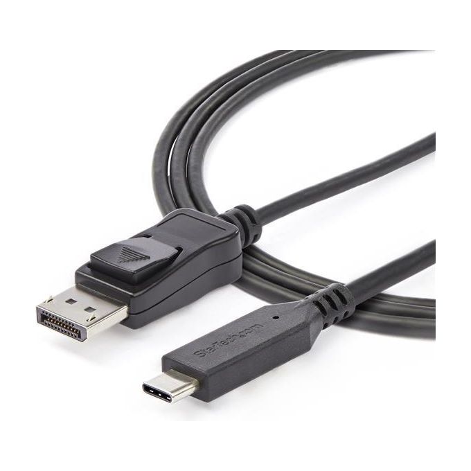 StarTech.com Cavo Adattatore DisplayPort USB-C da 1,8m 8K 30hz Adattatore Video Usb-C Nero