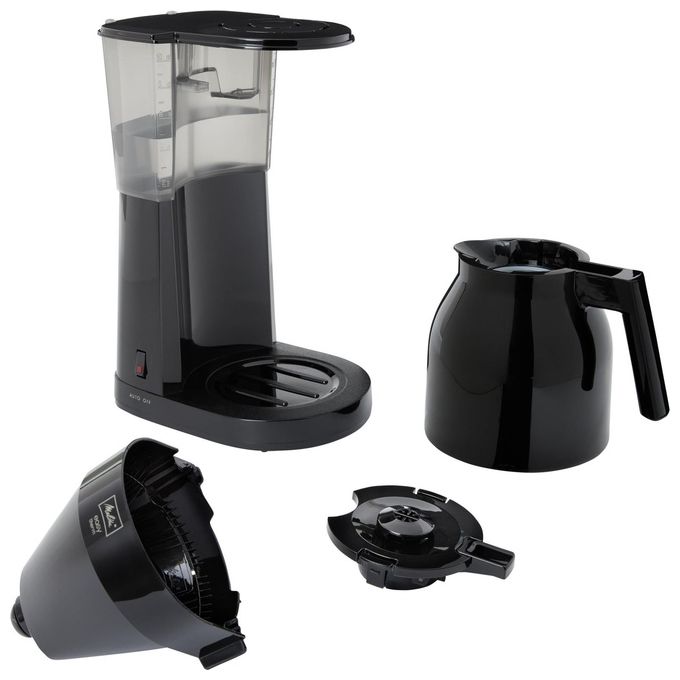 Melitta 1023-06 Easy Macchina da caffe' con filtro 1 L 1050 W spegnimento automatico anti-gocciolamento colore Nero