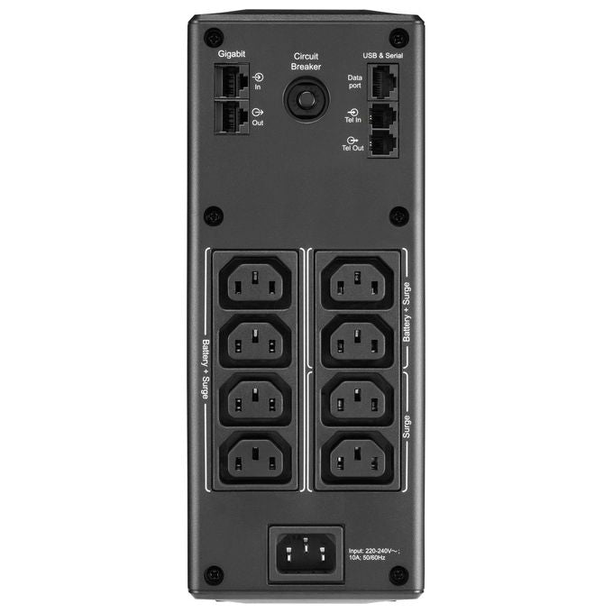 APC BR1300MI Gruppo di Continuita' UPS a Linea Interattiva 1300VA 780W 8 Prese AC