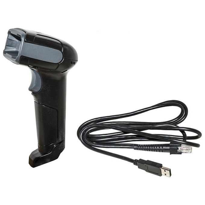 Link LKLET19 Lettore di Codici a Barre Portatile 1D 2D QR Cavo USB 2 m IP54 colore Nero Grigio