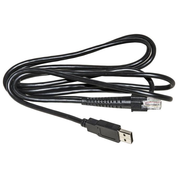 Link LKLET19 Lettore di Codici a Barre Portatile 1D 2D QR Cavo USB 2 m IP54 colore Nero Grigio
