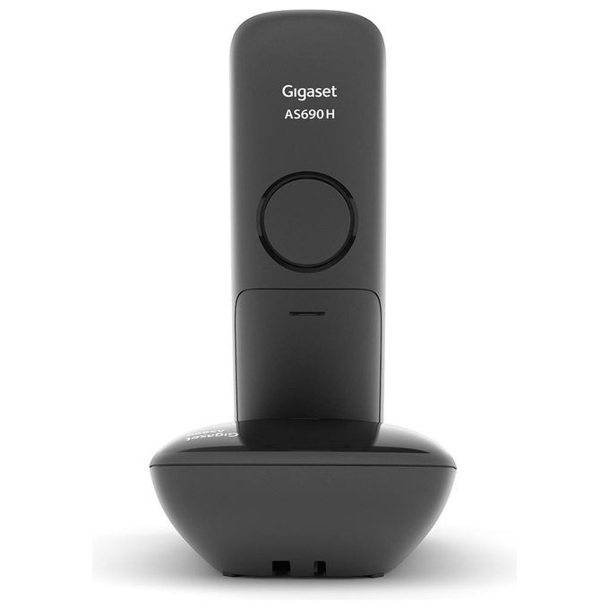 Gigaset AS690 Trio Tris Cordless Display 2'' Vivavoce Rubrica Nero