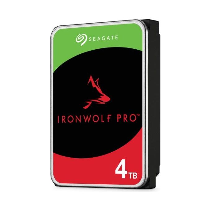 Seagate ST4000NT001 IronWolf Pro Hard Disk Interno 3.5'' 4 TB 7200 rpm SATA 6Gb-s 256 MB NAS