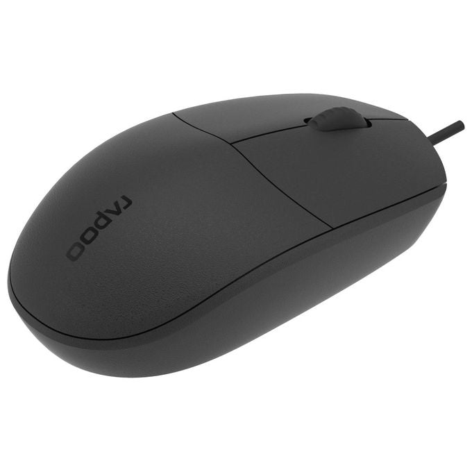 Rapoo N100 Mouse USB Ottico 1600 DPI Ambidestro