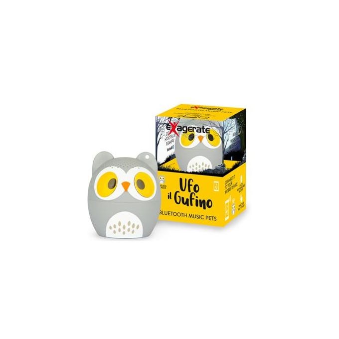 Hamlet Mini Speaker Owl Altoparlante Wireless Bluetooth 4.2 Ricaricabile Gufo