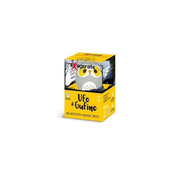 Hamlet Mini Speaker Owl Altoparlante Wireless Bluetooth 4.2 Ricaricabile Gufo
