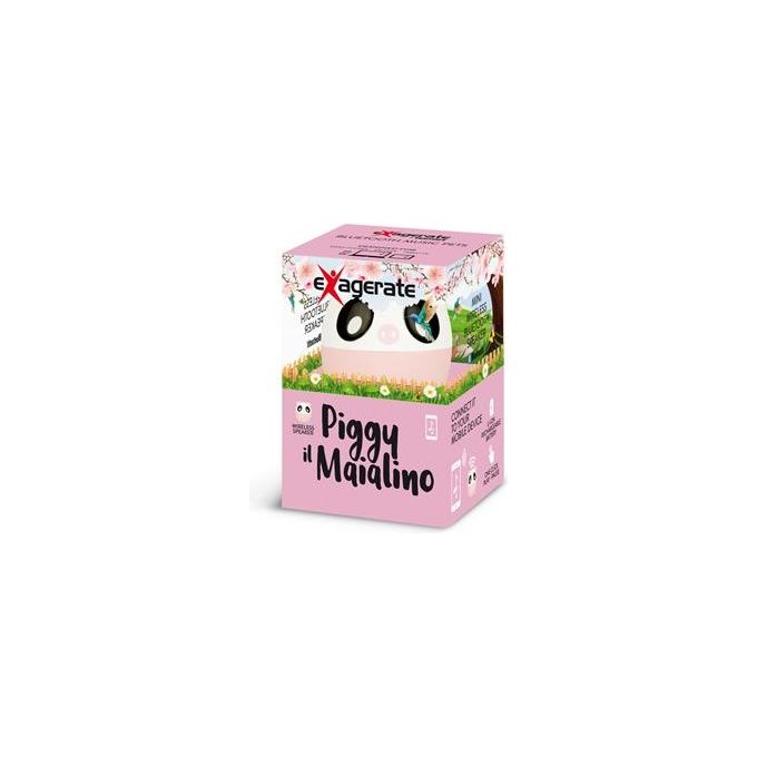 Hamlet Mini Speaker Pig Altoparlante Wireless Bluetooth 4.2 Ricaricabile Maialino