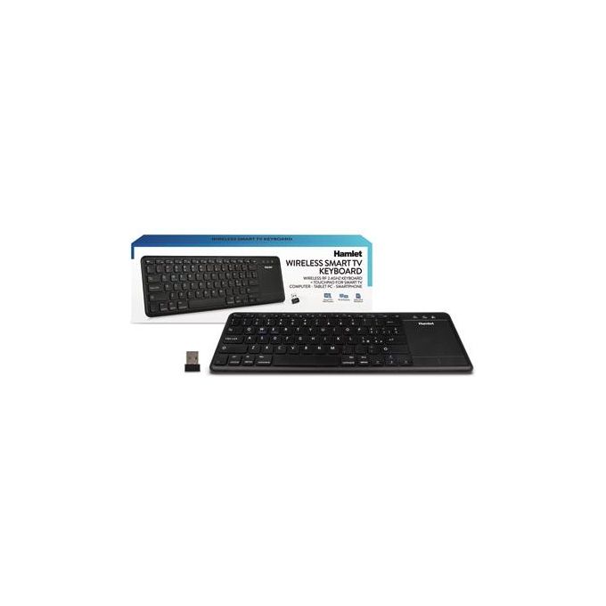 Hamlet Mini Tastiera con Touch Pad Wireless