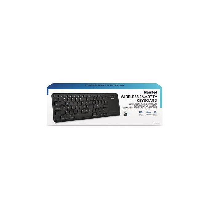 Hamlet Mini Tastiera con Touch Pad Wireless