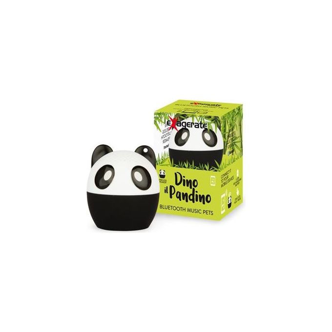 Hamlet Mini Speaker Pan Altoparlante Wireless Bluetooth 4.2 Ricaricabile Panda