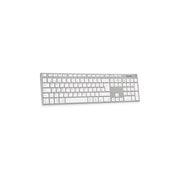 Hamlet Tastiera Estesa in Alluminio Compatibile Apple Bluetooth Silver