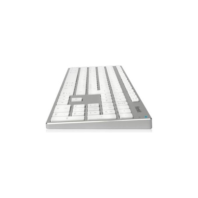 Hamlet Tastiera Estesa in Alluminio Compatibile Apple Bluetooth Silver