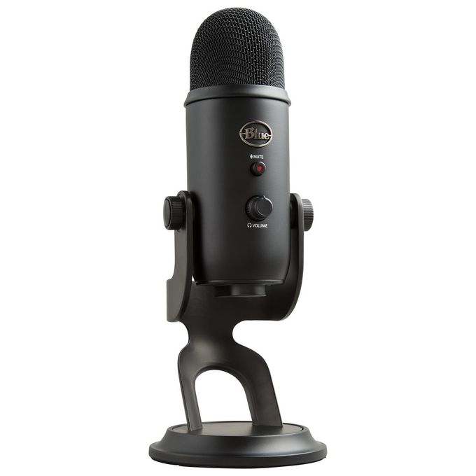 Logitech G 988-000229 Yeti Microfono da Tavolo USB 3 Capsule Frequenza 20 - 20000 Hz colore Nero