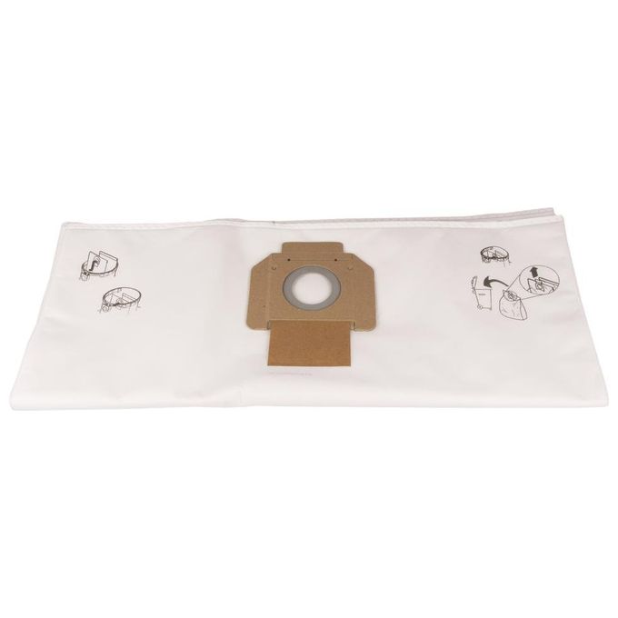Makita P-84078 Sacchetto Filtro in Tessuto 5 Pezzi per Aspirapolvere Classe L Volume 7 L colore Nero