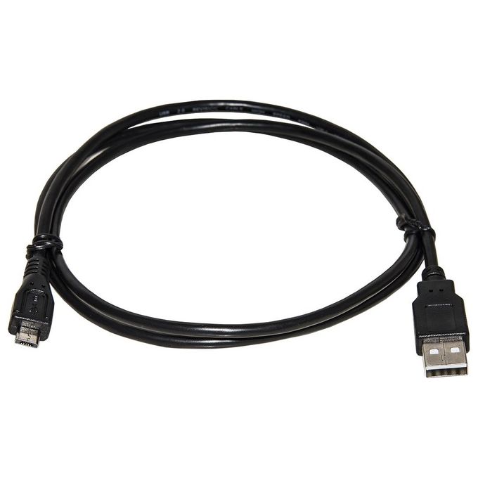Link Cavo Usb 2.0 Micro Usb-B in Rame 1.8mt Nero