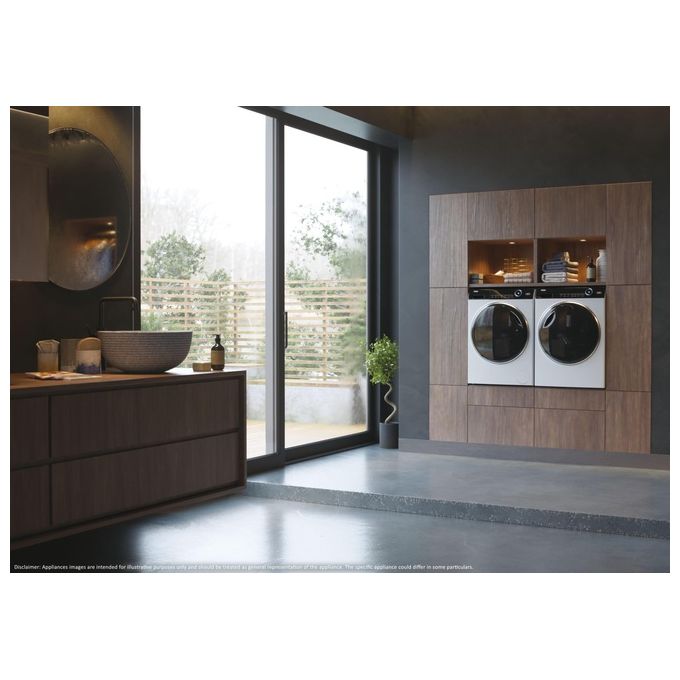 Haier HD100-A2979N-IT I-Pro Serie 7 Asciugatrice Pompa di Calore 10 Kg Classe A++ 14 Programmi 66 dB (84,5x59,5x67,5 cm) colore Bianco