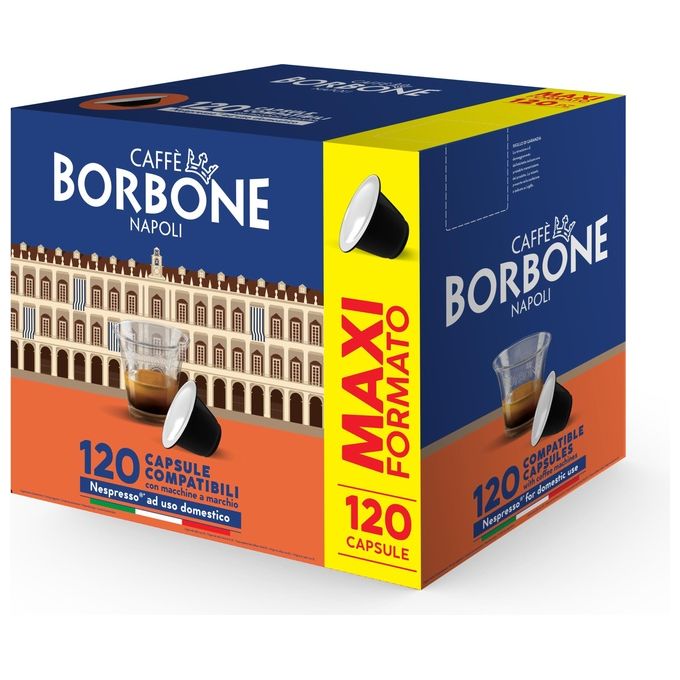 Borbone Compatibile Nespresso Miscela Nobile 120 Pezzi