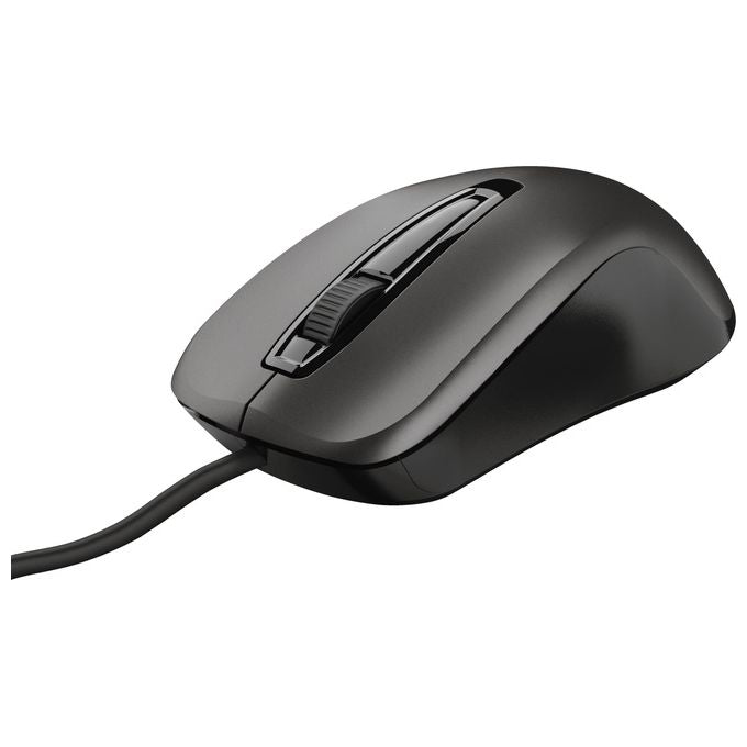 Trust Carve Mouse Usb Tipo A Ottico 1200 Dpi Ambidestro