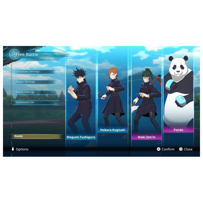 BANDAI NAMCO INS116443 Jujutsu Kaisen Cursed Clash Videogioco Nintendo Switch Picchiaduro 2v2 3D PEGI 12 Multiplayer Online