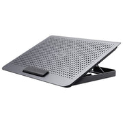 Trust 24613 Exto Base di Raffreddamento per Laptop 1 Ventilatore 18 cm 35 dB Regolazione Altezza colore Grigio
