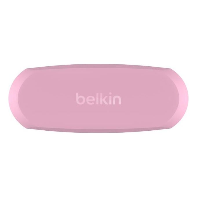 Belkin AUC011BTPK SoundForm Nano 2 Auricolari Bluetooth per Bambini con Microfono Volume Sicuro 85 dB IPX5 Autonomia 28 Ore Colore Rosa