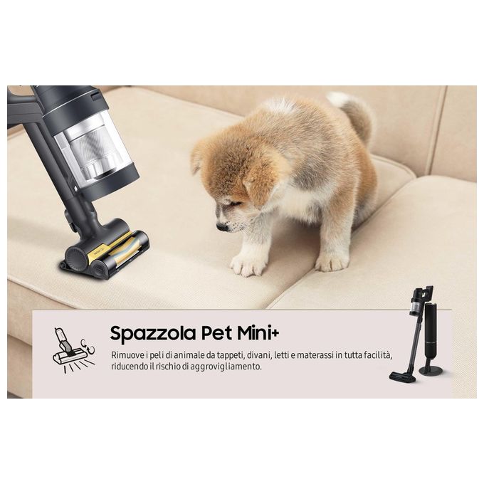 Samsung VS28C9784QK BESPOKE Jet AI Scopa Elettrica Senza Filo 280W autonomia 100 min colore Nero