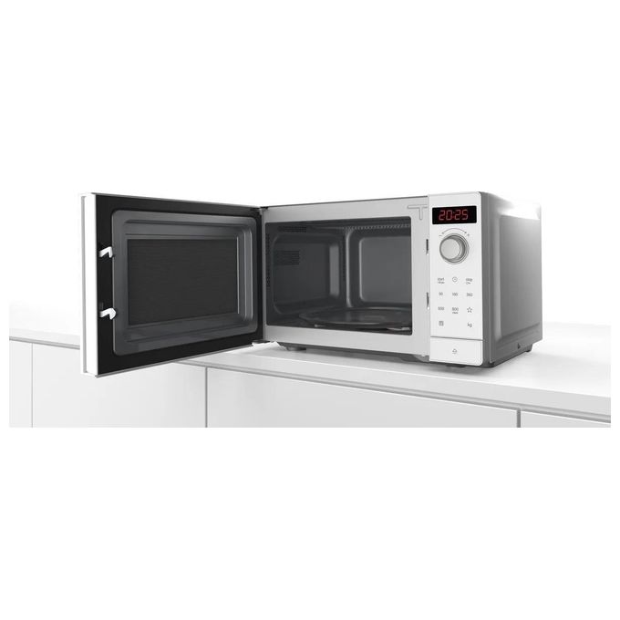 Bosch FFL023MW0 Serie 2 Forno a microonde da appoggio Solo microonde 20 L 800 W 7 Programmi Automatici colore Bianco