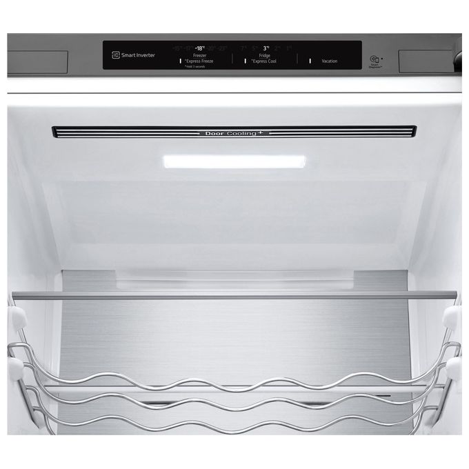 LG GBV5240DPY Frigorifero Combinato 387 L 203 cm Classe D 35 dB Total No Frost Fresh Converter (60x59.5x68.2 cm) colore Argento