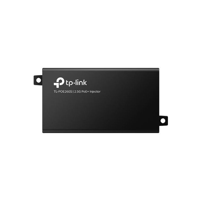 TP-Link TL-POE260S Omada Iniettore PoE+ 2.5 Gigabit Ethernet 30W IEEE 802.3af-at Plug and Play colore Nero