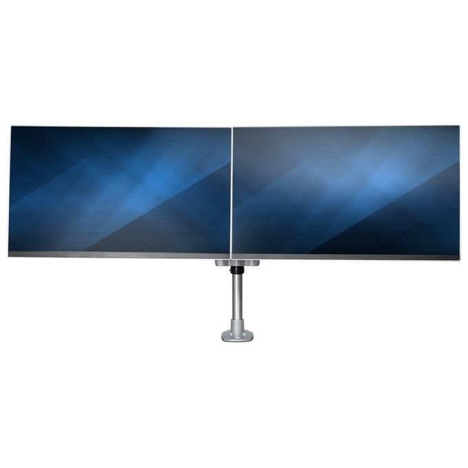 StarTech.com Supporto per Doppio Monitor fino a 27'' da Scrivania Articolabile e Montabile via Foro Passacavo VESA