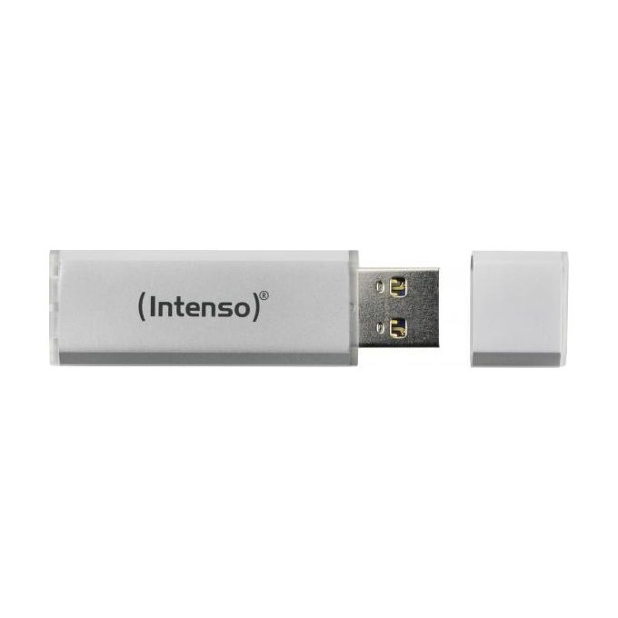 Intenso Alu Line Chiavetta 16Gb Silver Usb 2.0 3 Pezzi